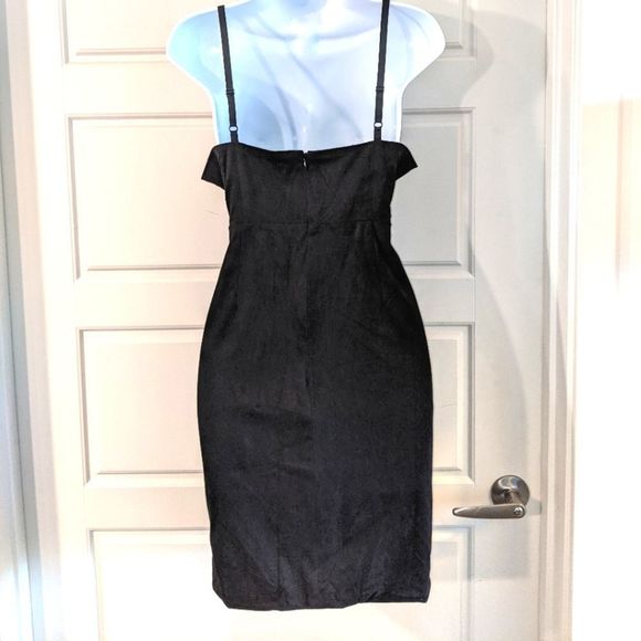 By Egreis Velvet Suede Bodycon Corset Dress - Picture 4 of 4